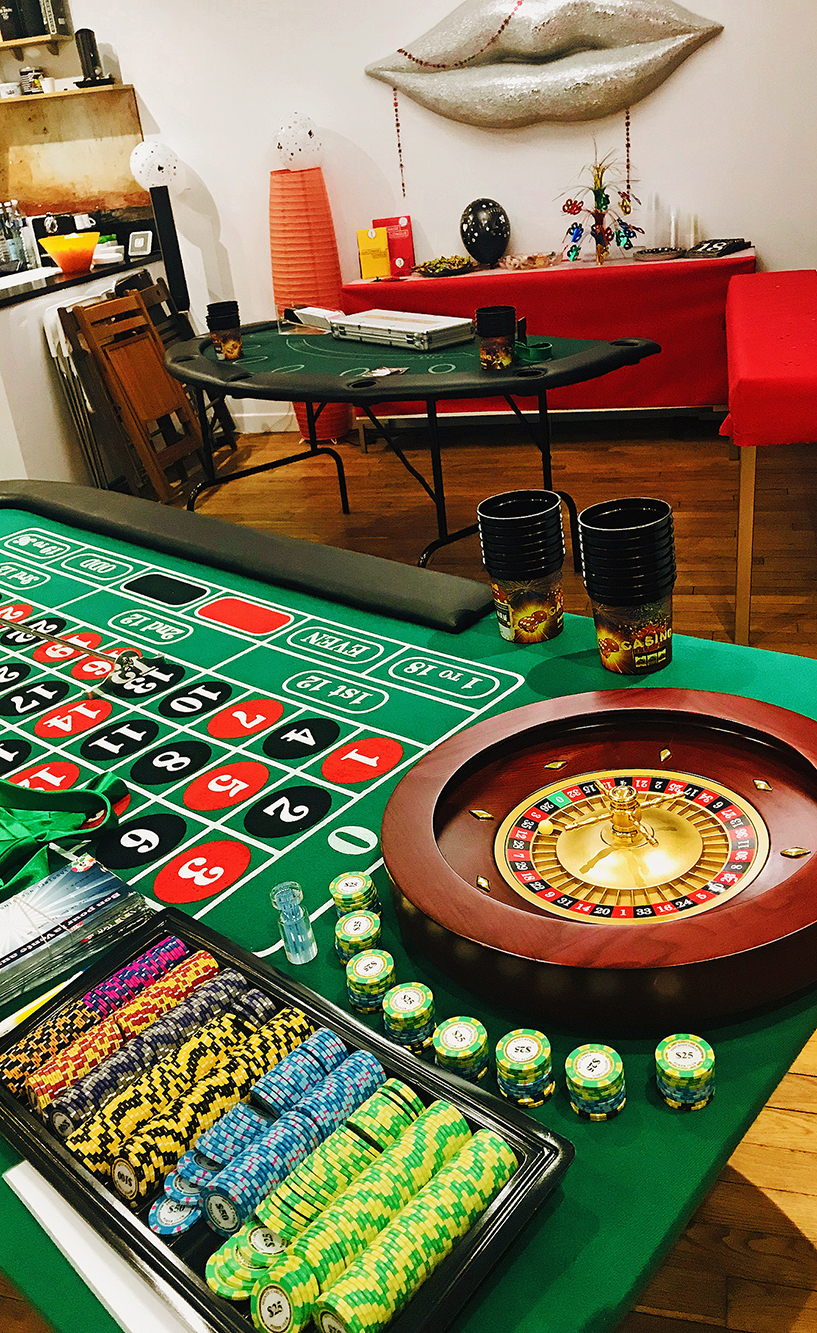 location table de jeux casino